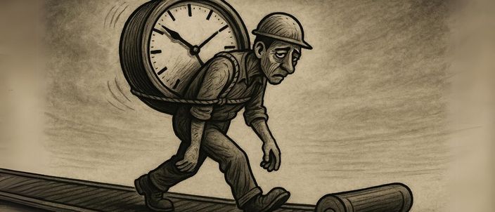 Capa da publicação Escala 6x1: como ela afeta a saúde dos trabalhadores