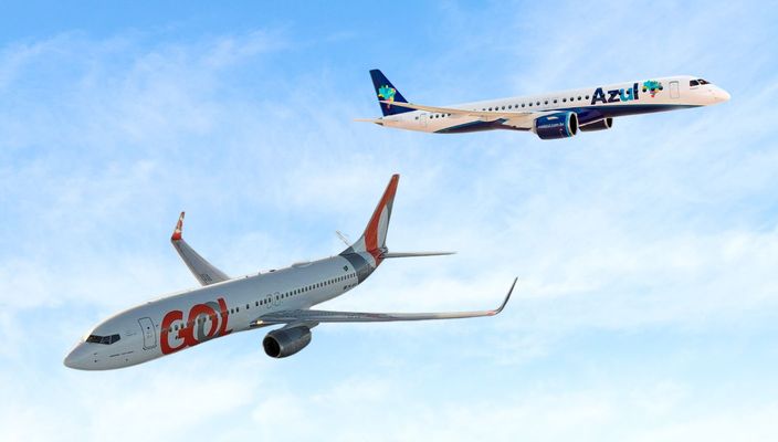 Capa da publicação Tentativa de fusão Gol–Azul cai após pressão regulatória