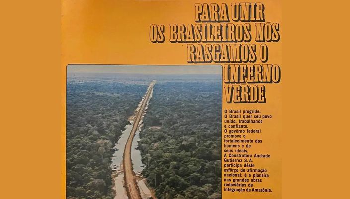 Capa da publicação Floresta Amazônica: ainda um inferno verde ou agora  um paraíso ameaçado?