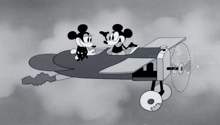 Capa da publicação Mickey Mouse em domínio público.