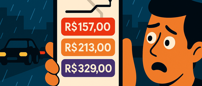 Capa da publicação Preços dinâmicos: apps de transporte e algoritmo opaco