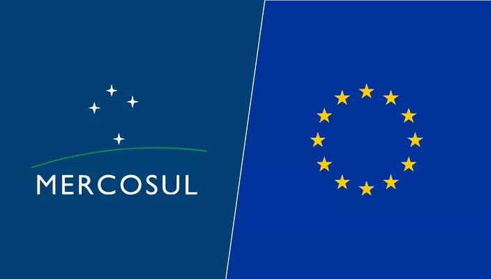 Capa da publicação Os avanços e retrocessos no Acordo Mercosul - União Europeia