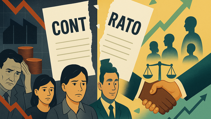 Capa da publicação Onerosidade excessiva: revisão de contratos em crises