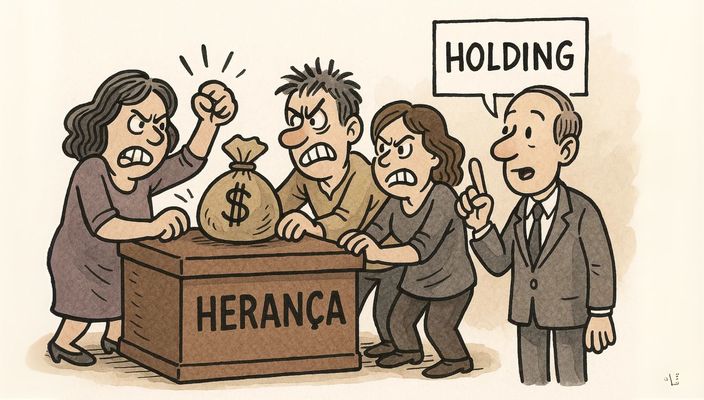 Capa da publicação Holding familiar: proteção patrimonial e sucessão sem conflitos