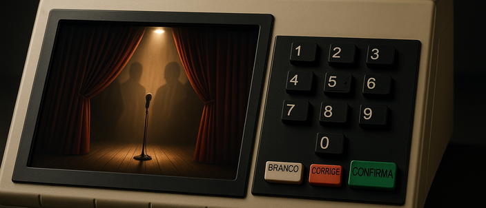 Capa da publicação Corrupção e nepotismo: o teatro do poder