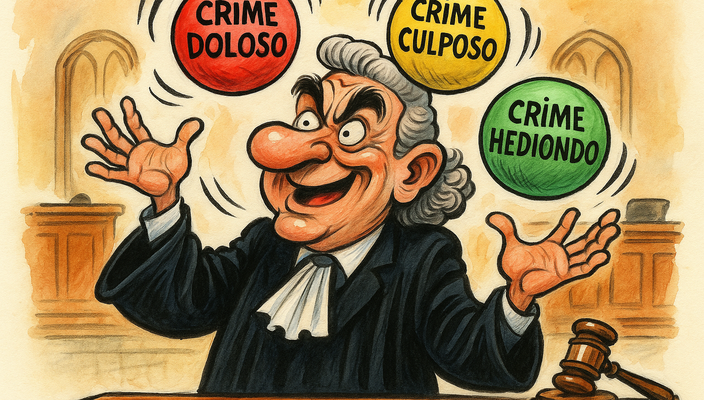 Capa da publicação Tipos de infração penal: entenda todas as classificações