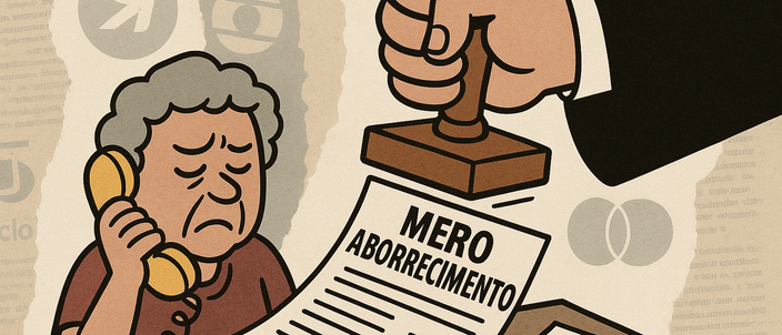 Capa da publicação Mero aborrecimento ou direito de aborrecer?