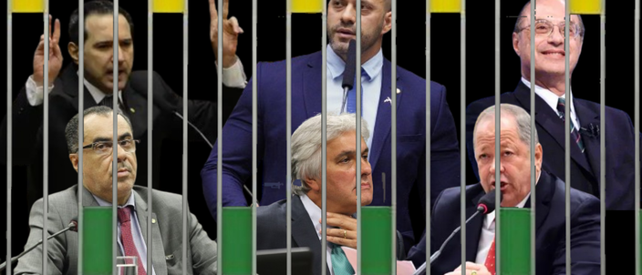 Capa da publicação Medidas cautelares diversas da prisão em face de deputados e senadores da República Federativa do Brasil