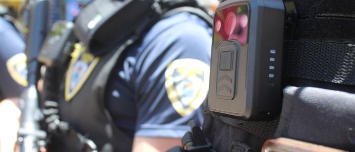 Capa da publicação Câmeras corporais: diretrizes do Ministério da Justiça