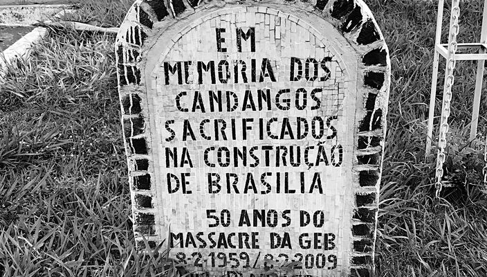 Capa da publicação O massacre da Pacheco Fernandes Dantas, em Brasília