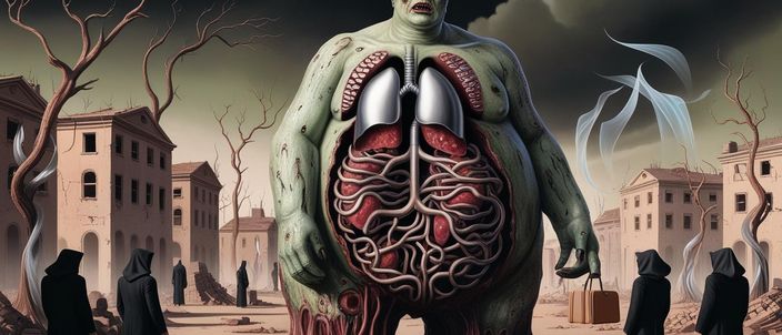 Capa da publicação Esqueletização do tecido social: a política da putrefação