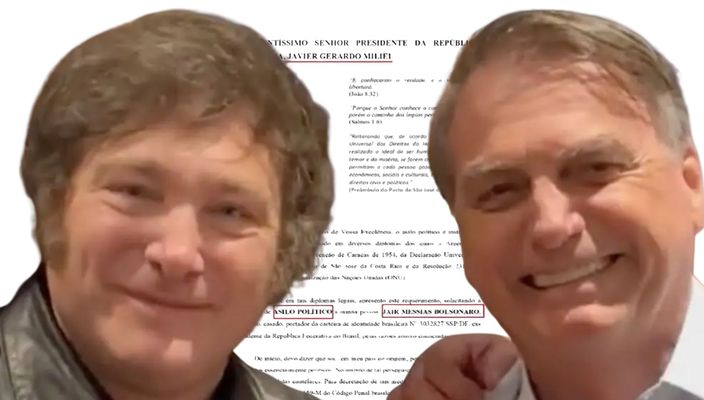 Capa da publicação O erro do seu Jair não foi pedir asilo político