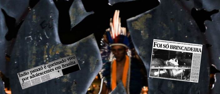 Capa da publicação STJ remete caso do índio queimado ao júri de Brasília