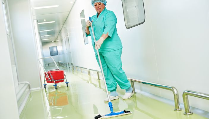Capa da publicação Profissionais da limpeza hospitalar também tem direito a se aposentar mais cedo