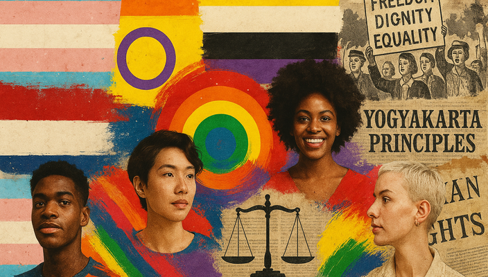 Capa da publicação Direitos humanos e princípios de Yogyakarta