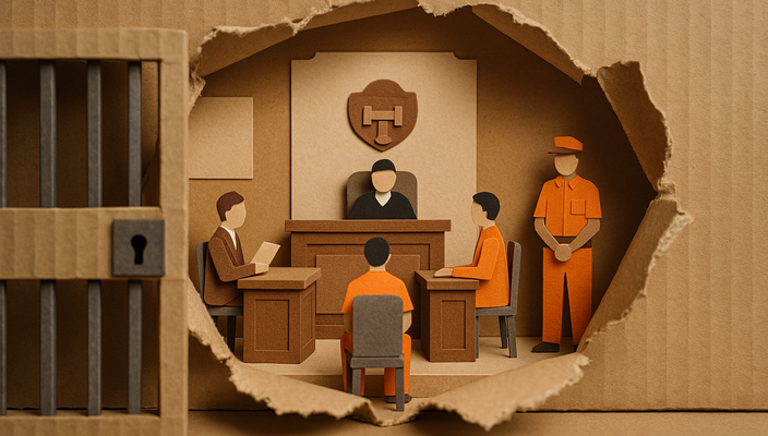 Capa da publicação Colapso penitenciário e a audiência de custódia