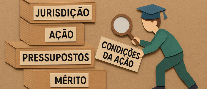 Capa da publicação Um réquiem às condições da ação