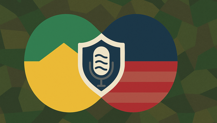 Capa da publicação Liberdade de expressão militar nas redes: Brasil x EUA