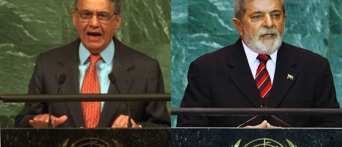 Capa da publicação De FHC a Lula: discursos dos presidentes na ONU