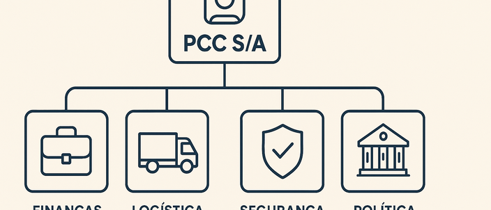Capa da publicação No paraíso da cleptocracia, o PCC cresce sem parar