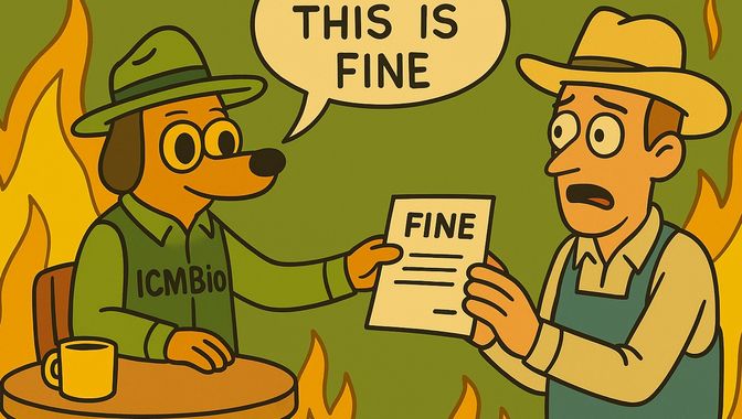 Imagem de capa do artigo A nova arquitetura de governança do fogo no Brasil.