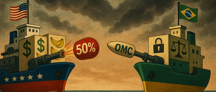 Capa da publicação A resposta jurídica do Brasil à coerção comercial dos EUA