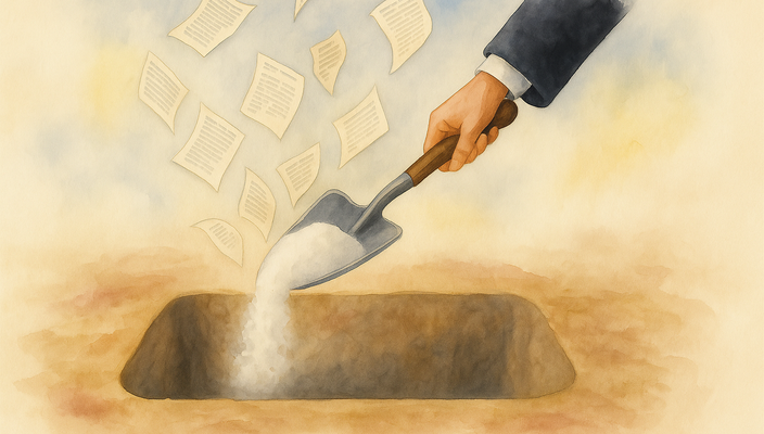 Capa da publicação Agravo no mandado de segurança: última pá de cal