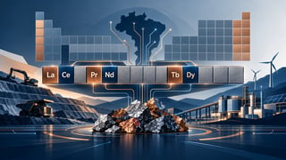 Imagem de capa do artigo Minerais críticos, soberania e desenvolvimento.