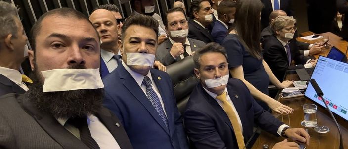 Capa da publicação Protesto no Congresso: paralisação sem punição