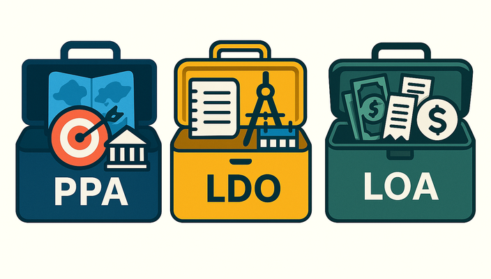 Capa da publicação PPA, LDO, LOA: instrumentos de planejamento e gestão