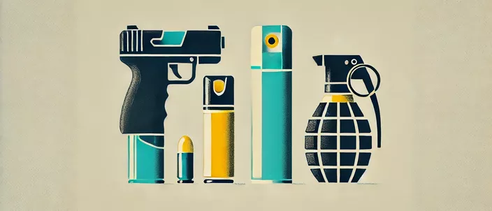 Capa da publicação Decreto nº 12.341: armas não letais