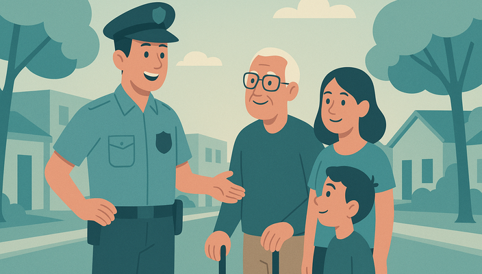 Capa da publicação Polícia Comunitária: o novo rosto da segurança pública