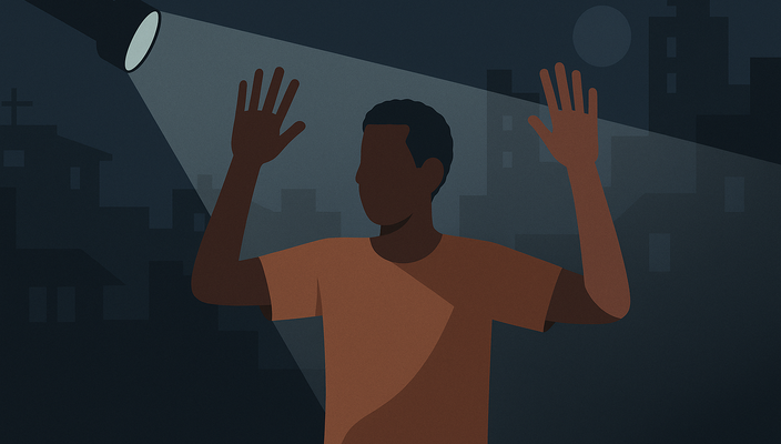 Capa da publicação Abordagem policial e direitos humanos em conflito