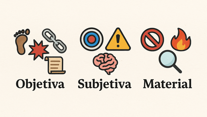 Capa da publicação Tipicidade penal = objetiva + subjetiva + material