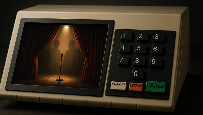 Capa da publicação Corrupção e nepotismo: o teatro do poder