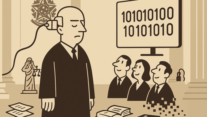 Capa da publicação O uso da inteligência artificial no judiciario Brasileiro: Decisões proferidas por robô