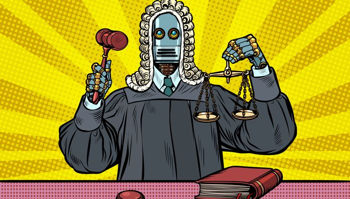 Capa da publicação E quando o juiz é um robô?