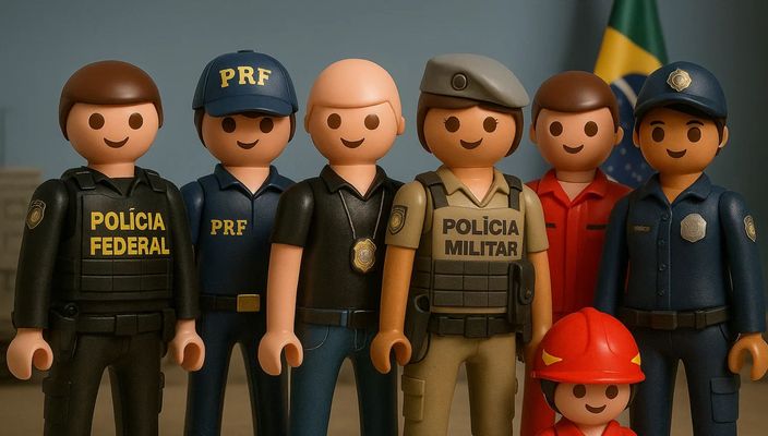 Capa da publicação Segurança pública segundo a CF/88: quem faz o quê