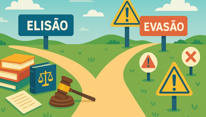 Capa da publicação Elisão fiscal: o que diferencia da evasão?