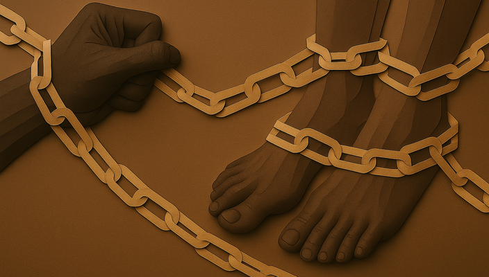 Capa da publicação Escravo ou escravizado? A manipulação da linguagem