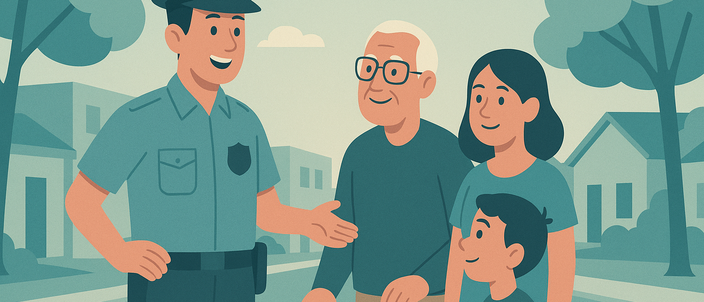 Capa da publicação Polícia Comunitária: o novo rosto da segurança pública