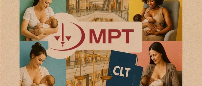 Capa da publicação Amamentação no trabalho: MPT cobra salas em shoppings