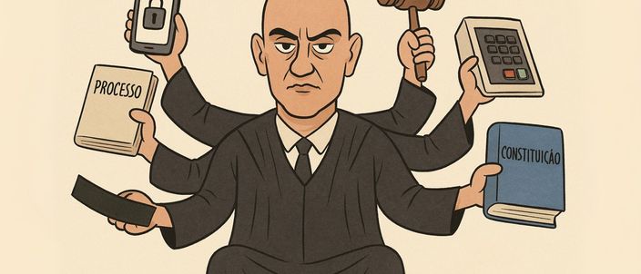 Capa da publicação Alexandre de Moraes: o guardião contestável