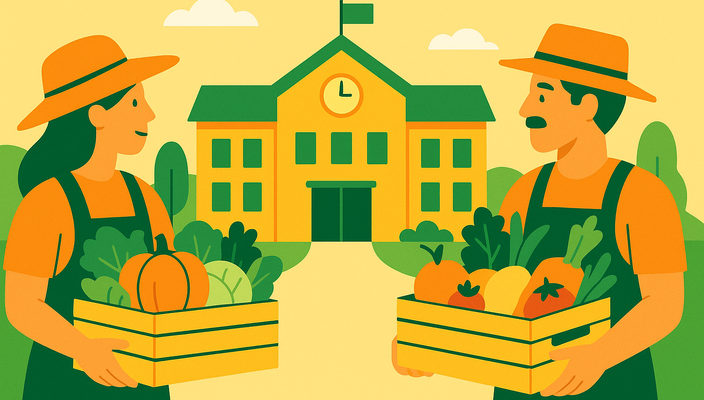 Capa da publicação PNAE: nova lei aperfeiçoa regras da merenda escolar