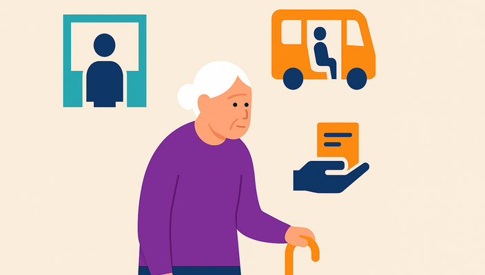 Capa da publicação Direitos do Idoso, Previdência Social e transporte gratuito