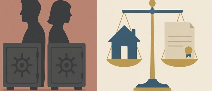 Capa da publicação Separação total de bens: o que o cônjuge herda?