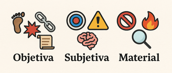 Capa da publicação Tipicidade penal = objetiva + subjetiva + material