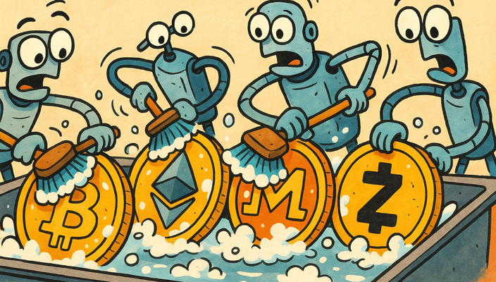 Capa da publicação Fases da lavagem de dinheiro em criptomoedas