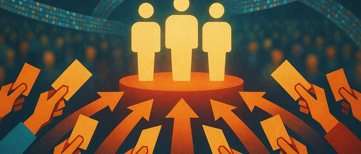 Capa da publicação Democracia competitiva: limites da participação cidadã