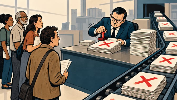 Imagem de capa do artigo Administração Pública feita para negar.
